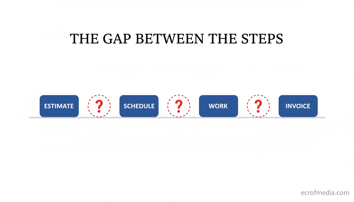 Nothing in Your Workflow Is Broken. The Gaps Between the Steps Are.